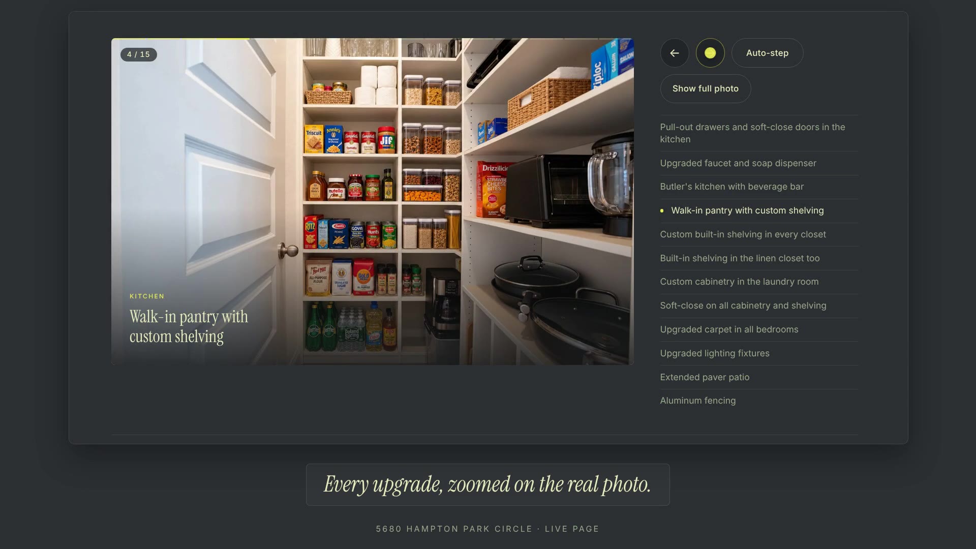 The 5680 listing site, in motion